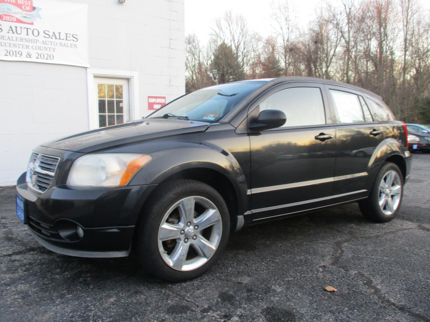 2011 BLACK Dodge Caliber Uptown (1B3CB9HB0BD) with an 2.4L L4 DOHC 16V engine, Continuously Variable Transmission transmission, located at 540a Delsea Drive, Sewell, NJ, 08080, (856) 589-6888, 39.752560, -75.111206 - Photo#1